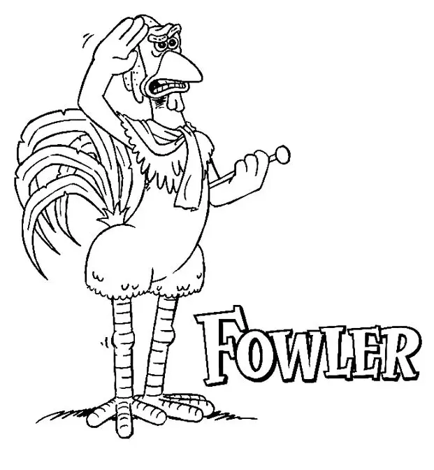 Chicken Run Coloring Pages 35