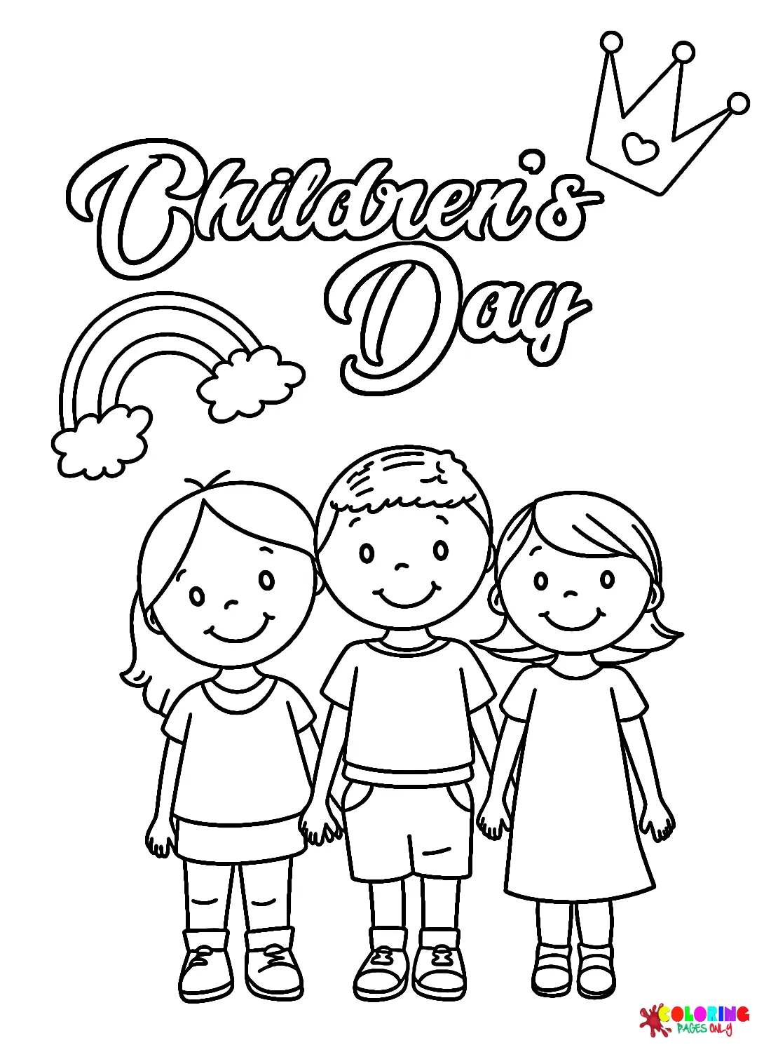 Children s Day Coloring Pages