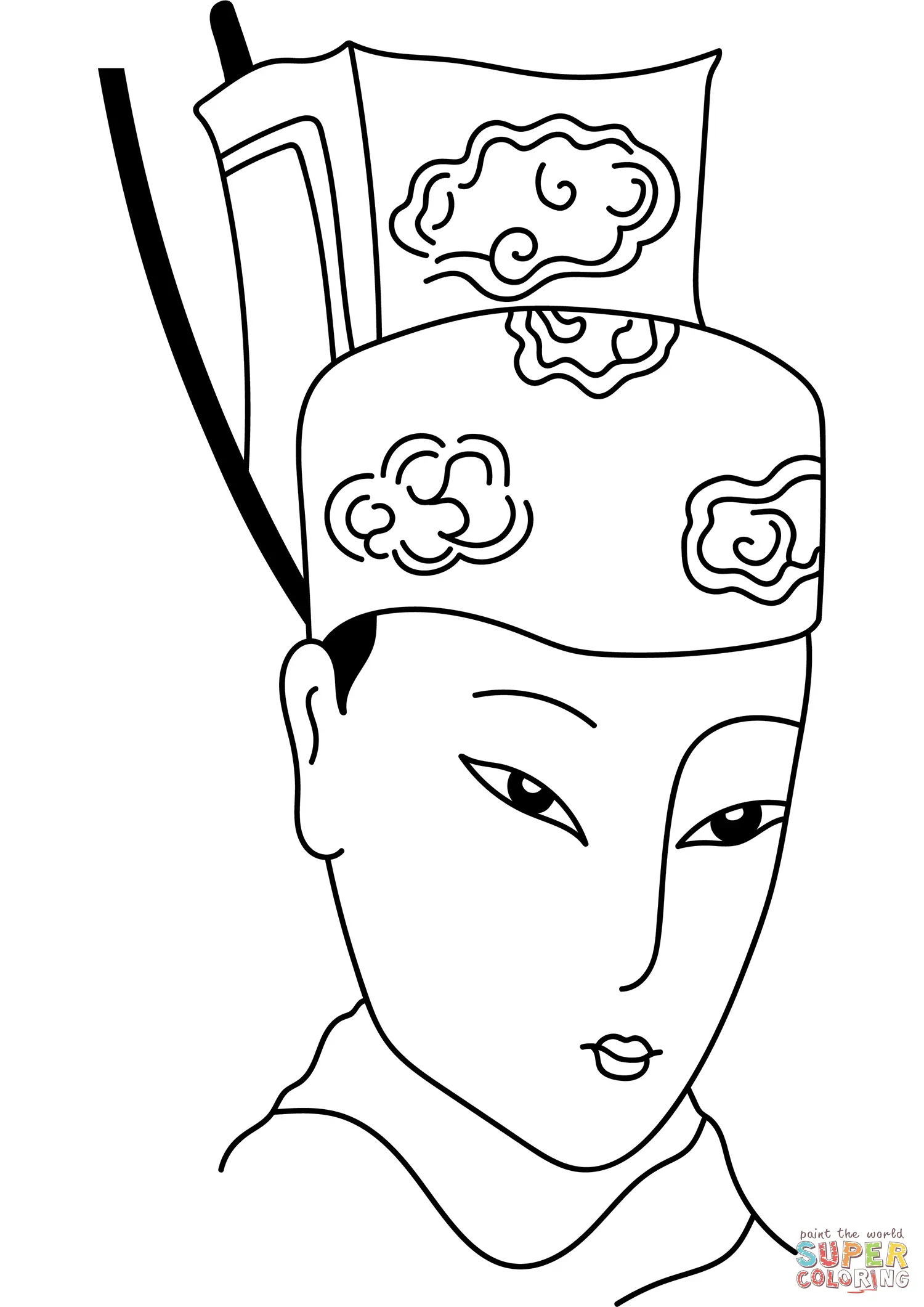 China coloring pages 41