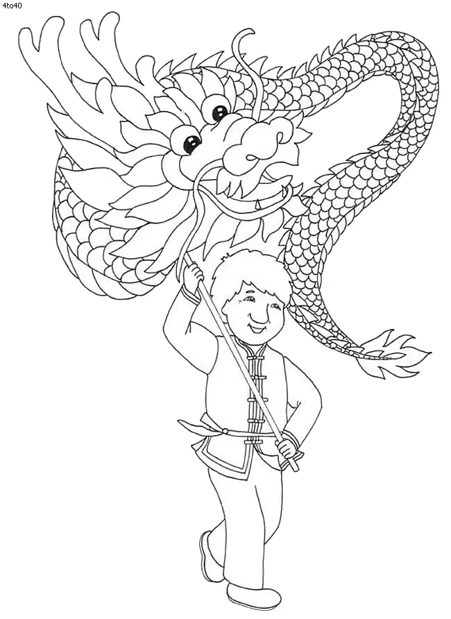 Chinese New Year Coloring Pages 14