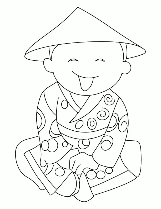 Ausmalbilder chinesischen Neujahr 7