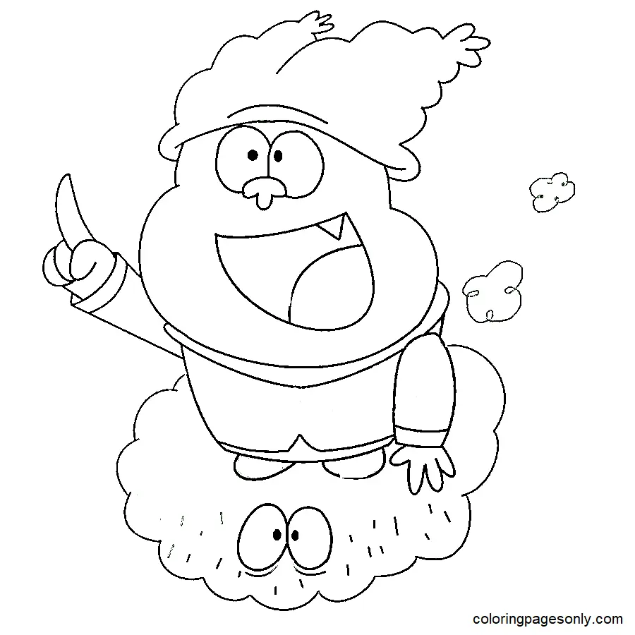 Chowder Ausmalbilder 23