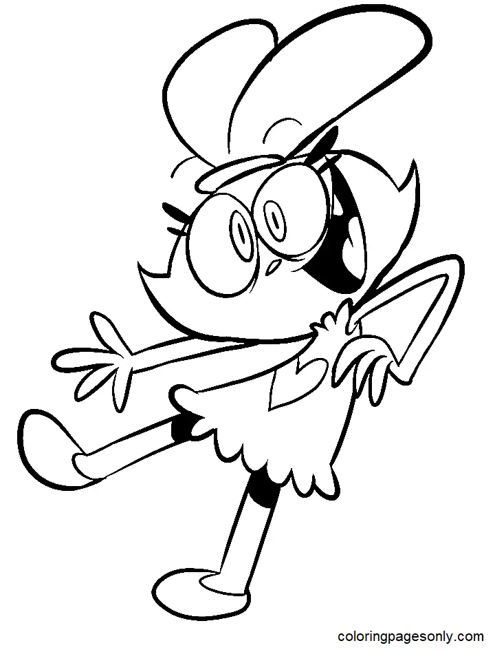 Chowder Para Colorear 45