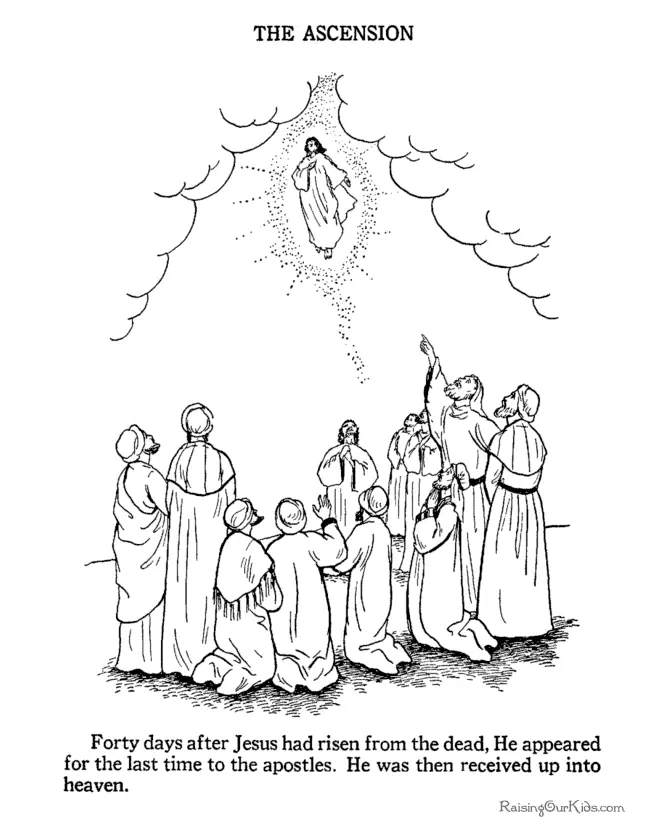 Christliche Ostern Ausmalbilder 15