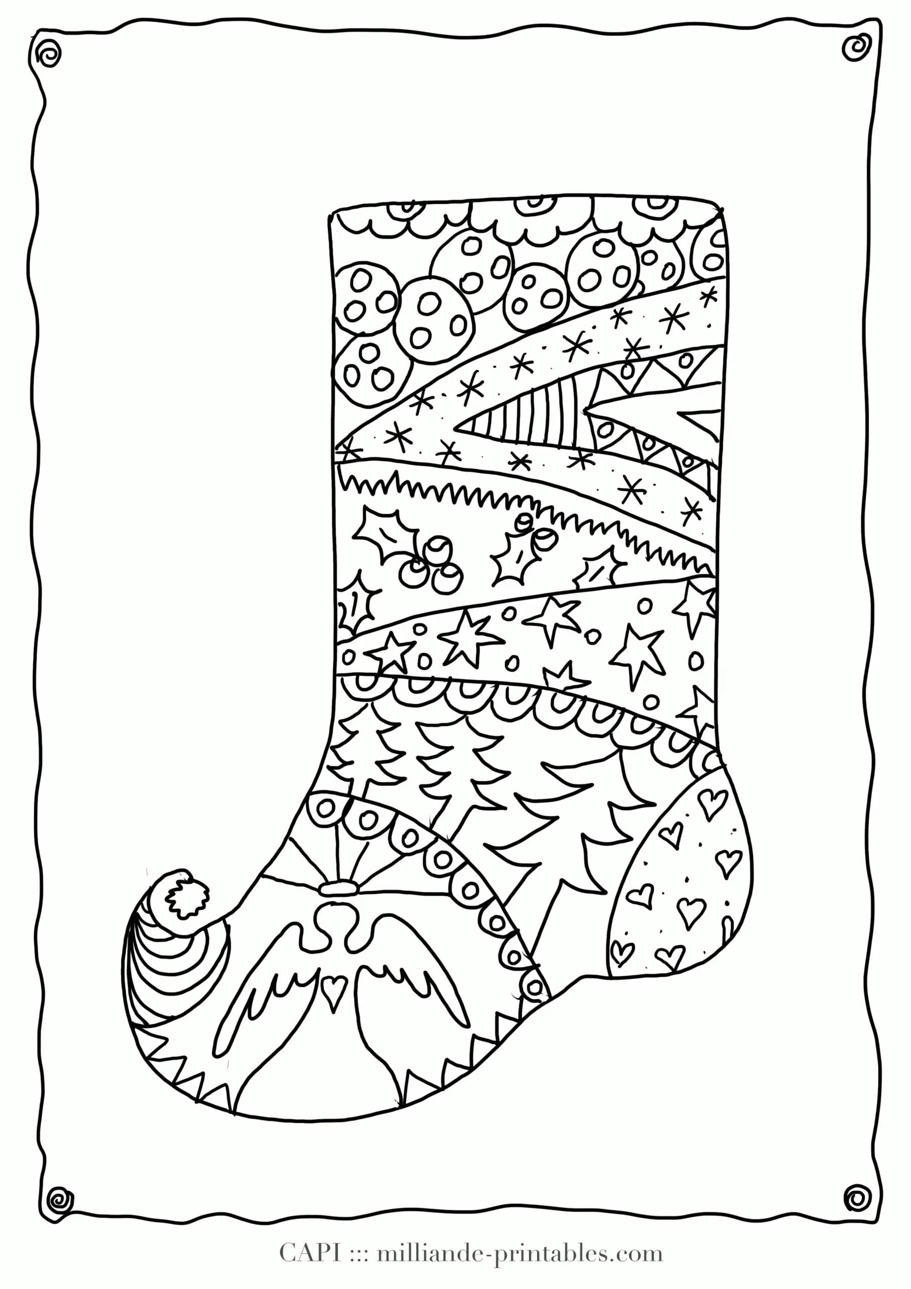 Navidad Para Adultos Para Colorear 13