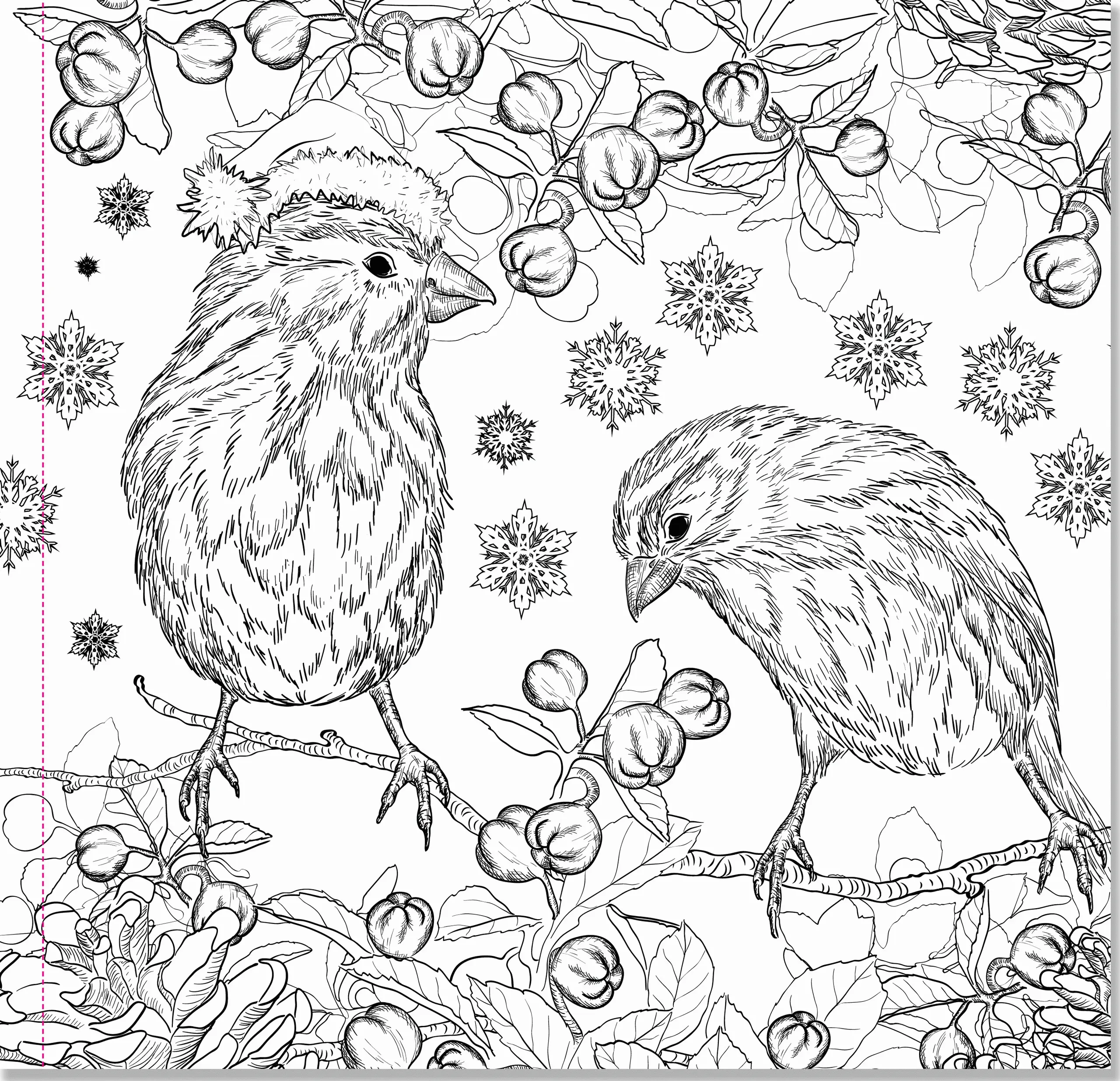 Christmas Adult Coloring Pages 23
