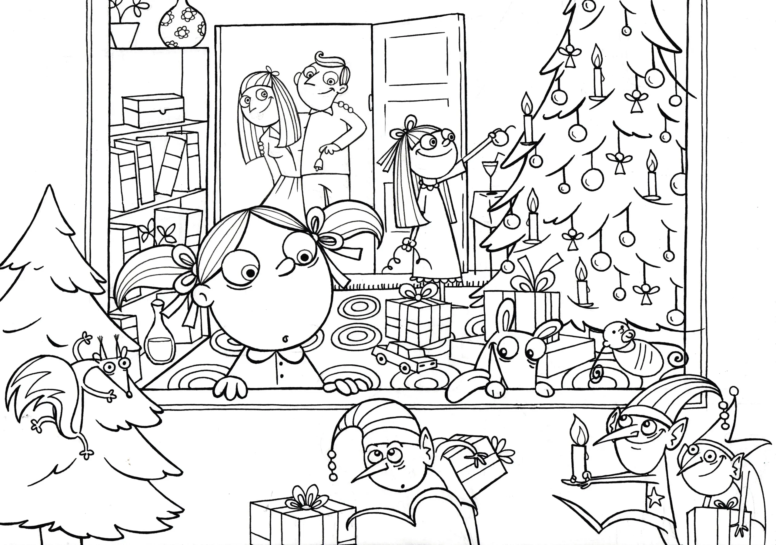 Navidad Para Adultos Para Colorear 27