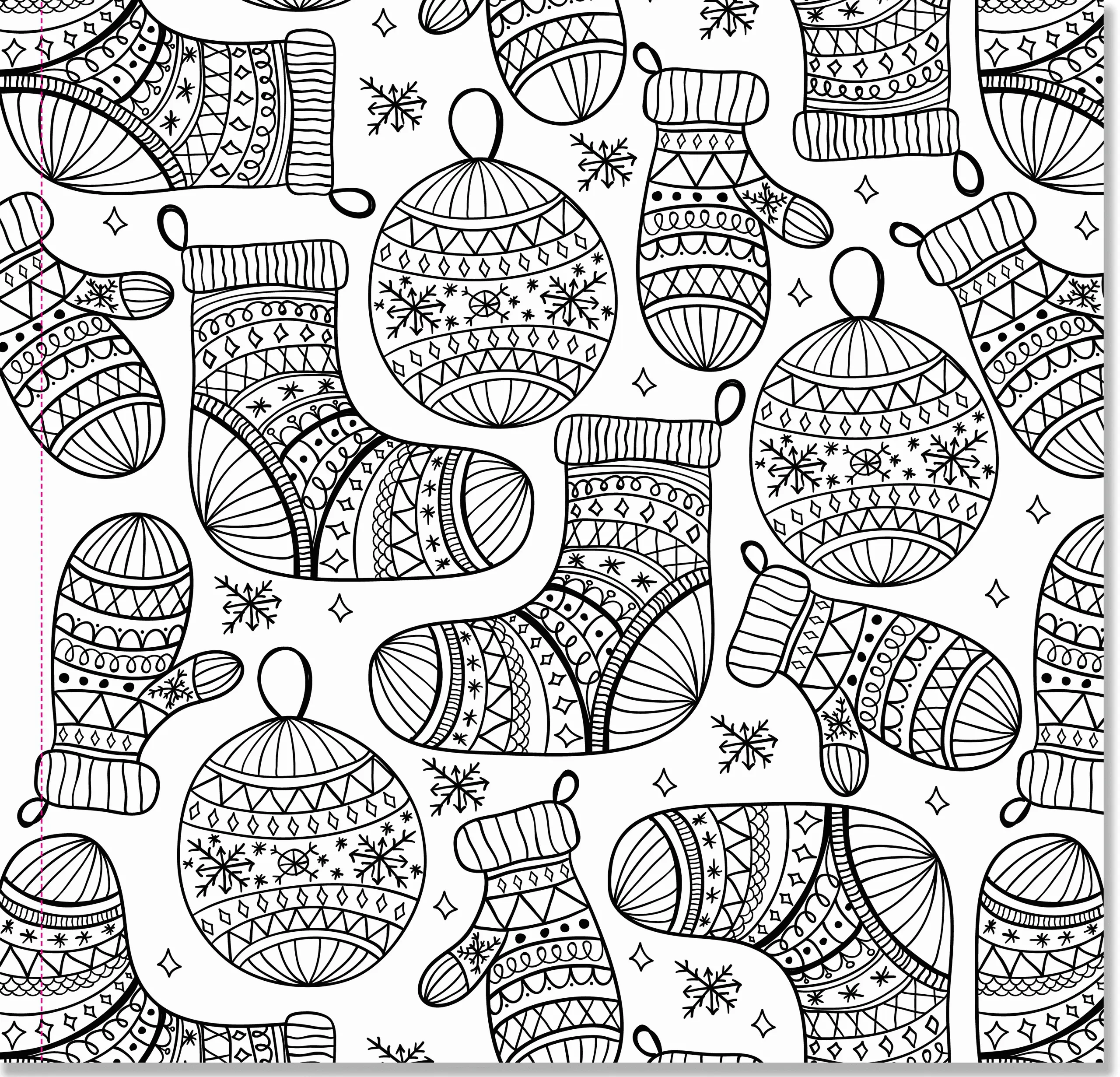 Navidad Para Adultos Para Colorear 4