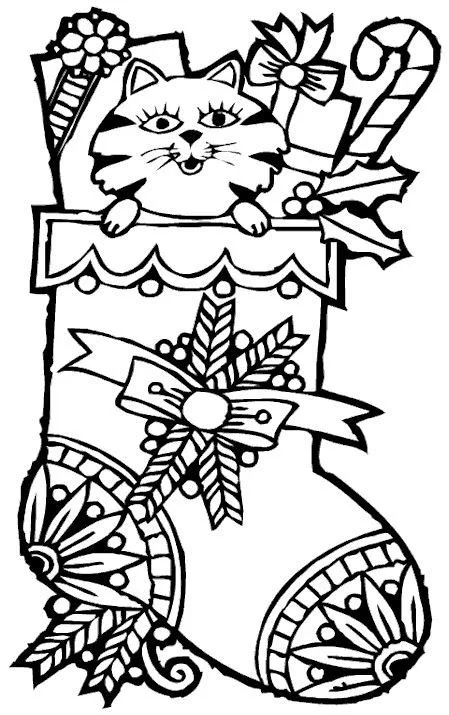 Christmas Adult Coloring Pages 49