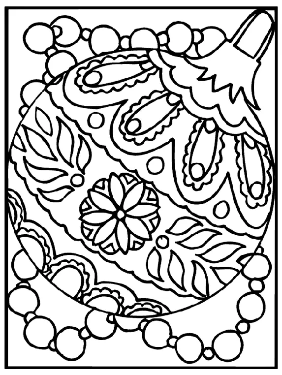 Navidad Para Adultos Para Colorear 53