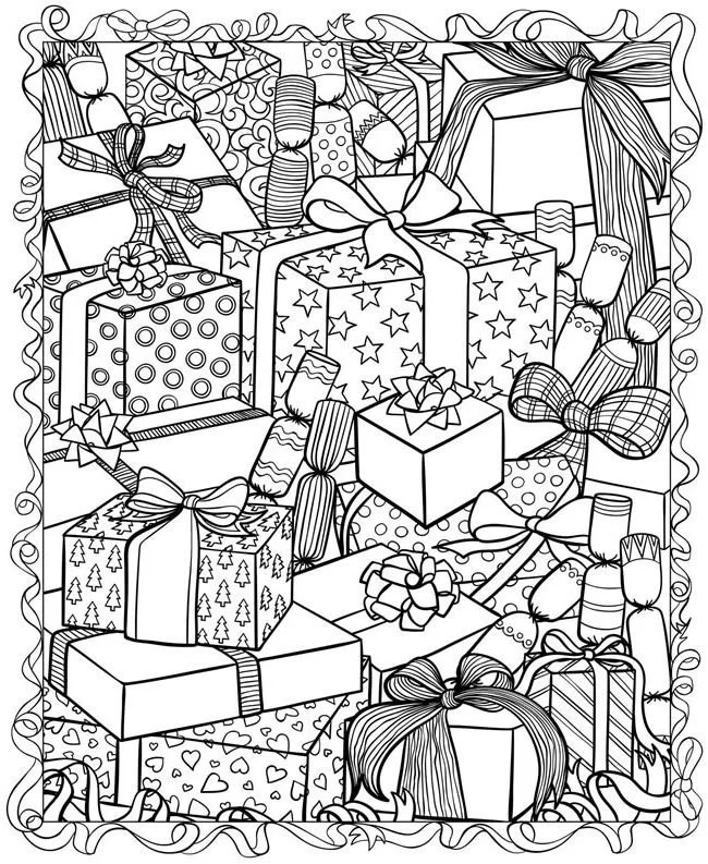 Navidad Para Adultos Para Colorear 57