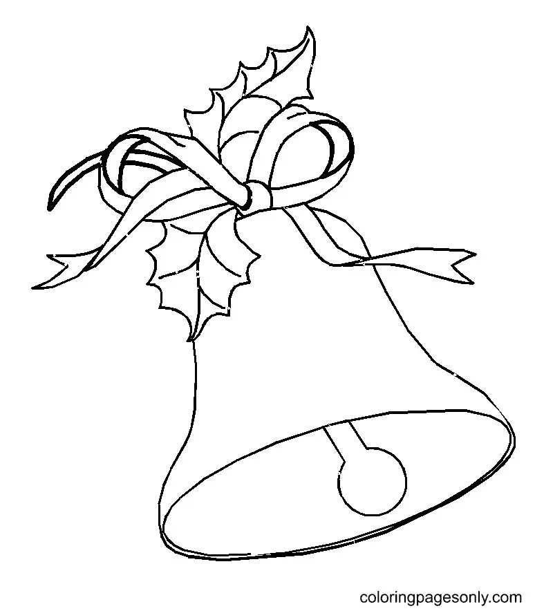 Weihnachtsglocken Ausmalbilder 10