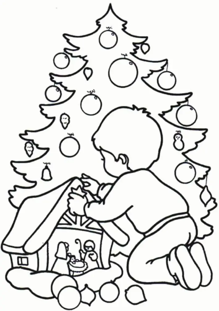 Christmas Coloring Pages 14