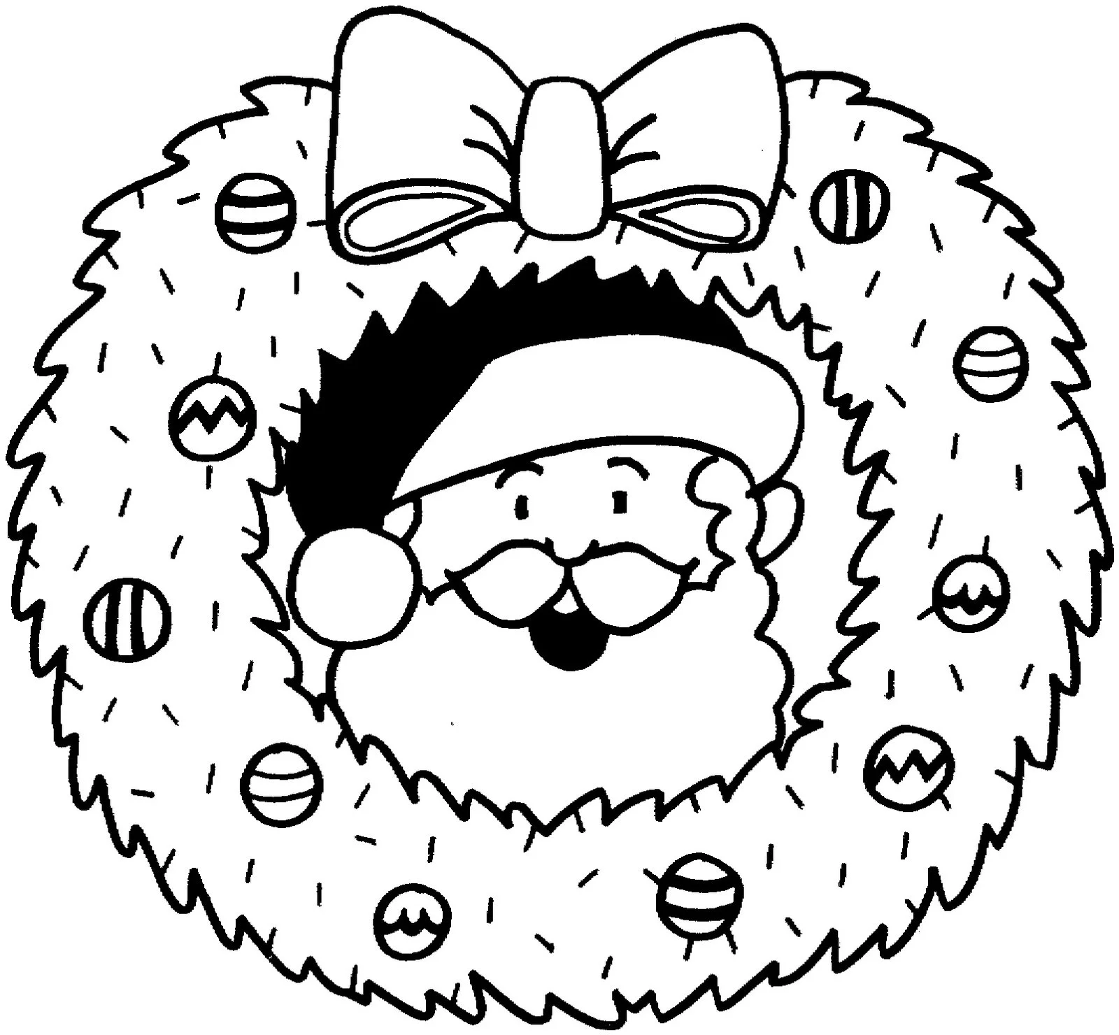 Acebo Navidad Para Colorear 6