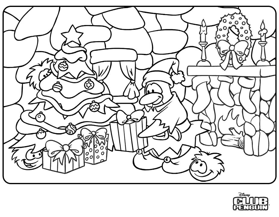 Desenhos de Matematica de Natal Para Colorir 11