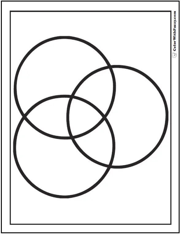 Circle Shape Coloring Pages 16