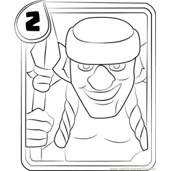 Clash Royale Ausmalbilder 1