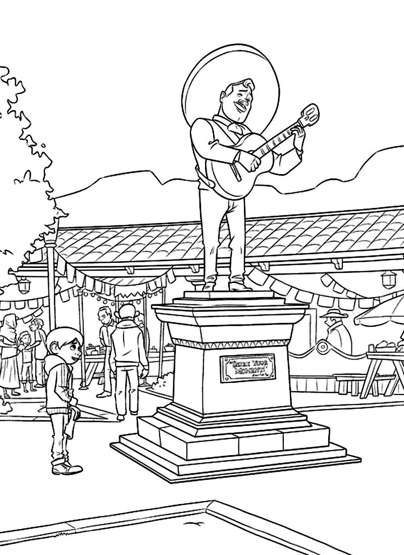 Coco Coloring Pages 35