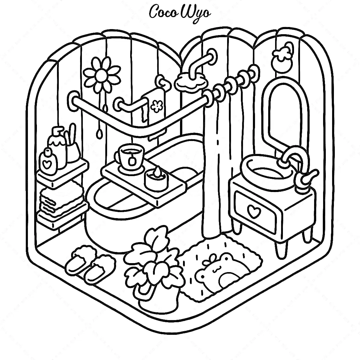 Coco Wyo coloring pages