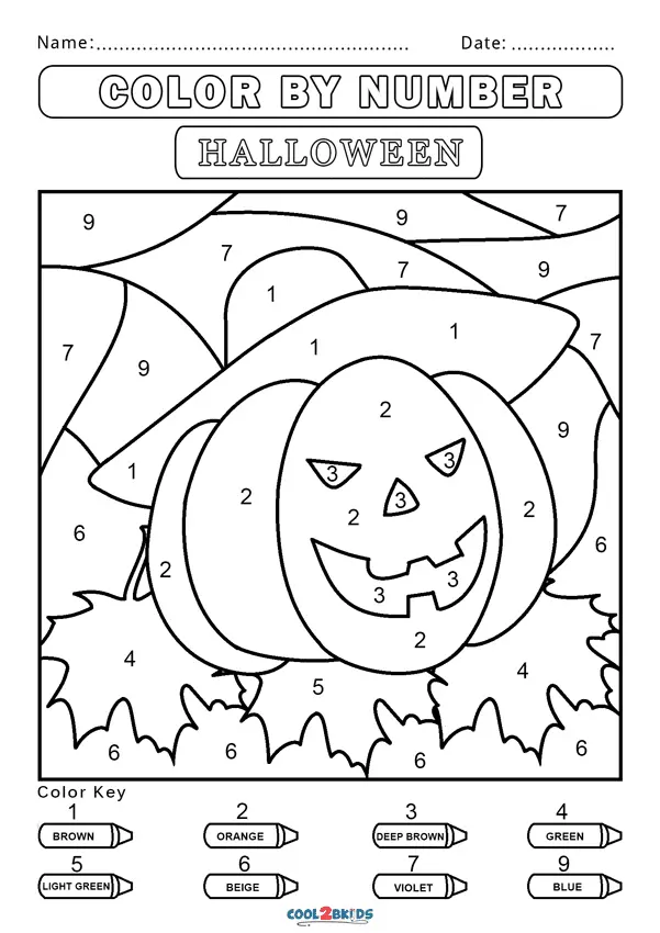 Desenhos de Paginas Colorir Por Numero Para Colorir 52