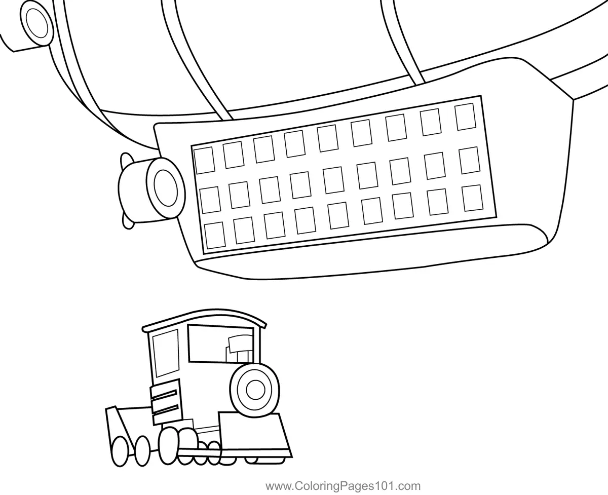 Colourblocks Coloring Pages