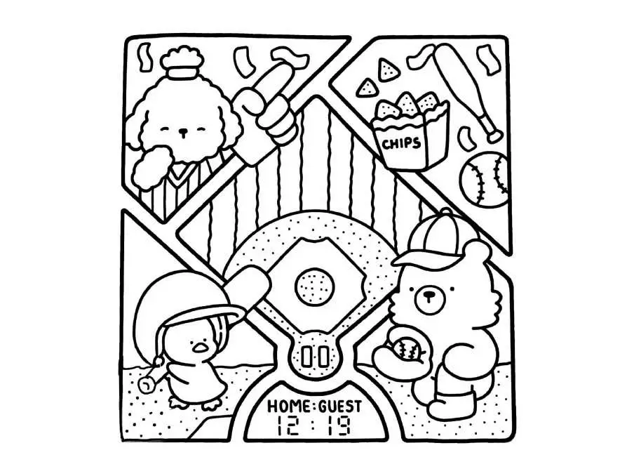 Comfy Days Coloring pages 28
