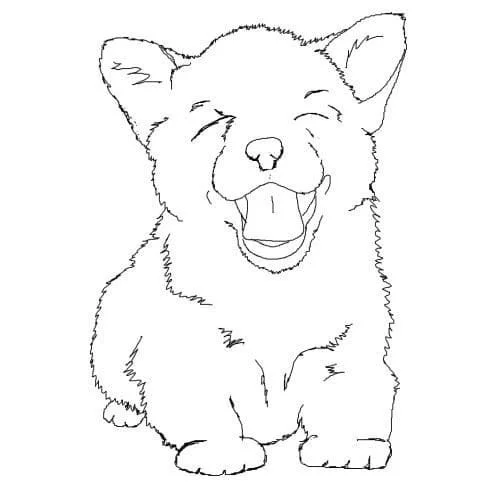 Corgi Ausmalbilder 85