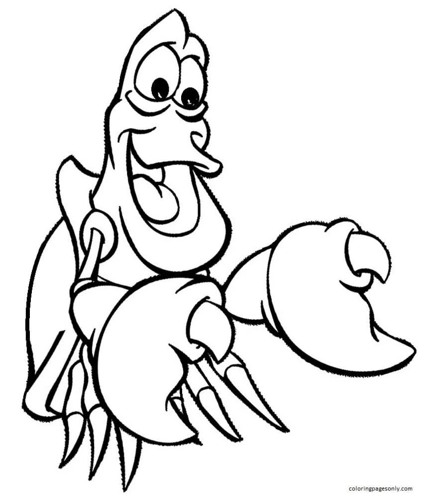 Crab Coloring Pages 13