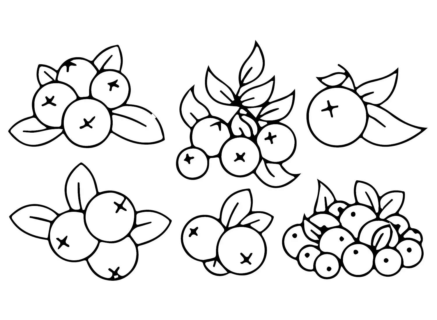 Cranberry Ausmalbilder