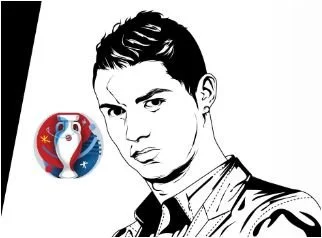Cristiano Ronaldo Para Colorear 19
