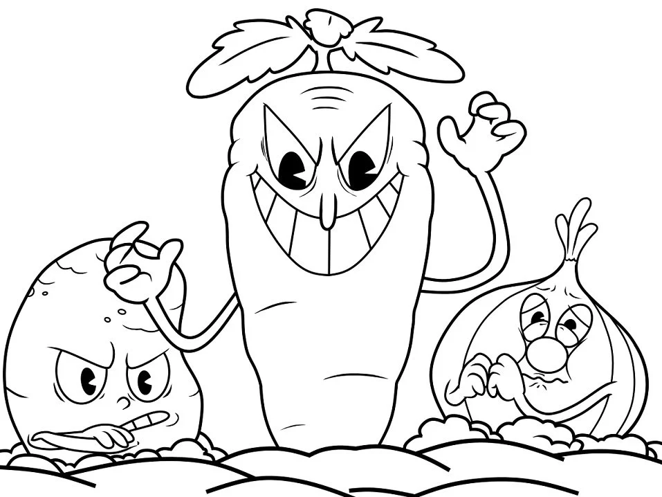 Desenhos de Cuphead Para Colorir 10