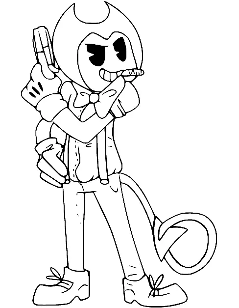 Desenhos de Cuphead Para Colorir 104