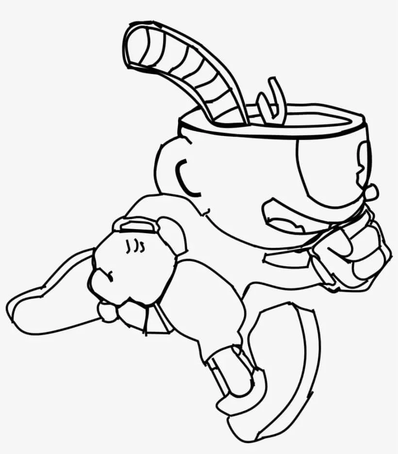 Desenhos de Cuphead Para Colorir 75