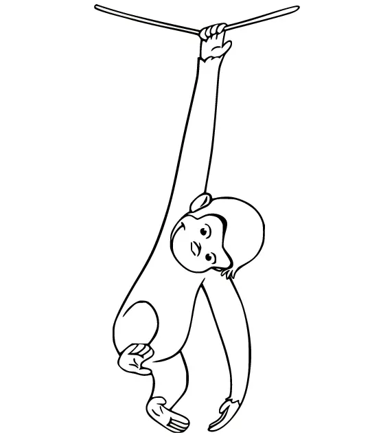 Curious George Ausmalbilder 63