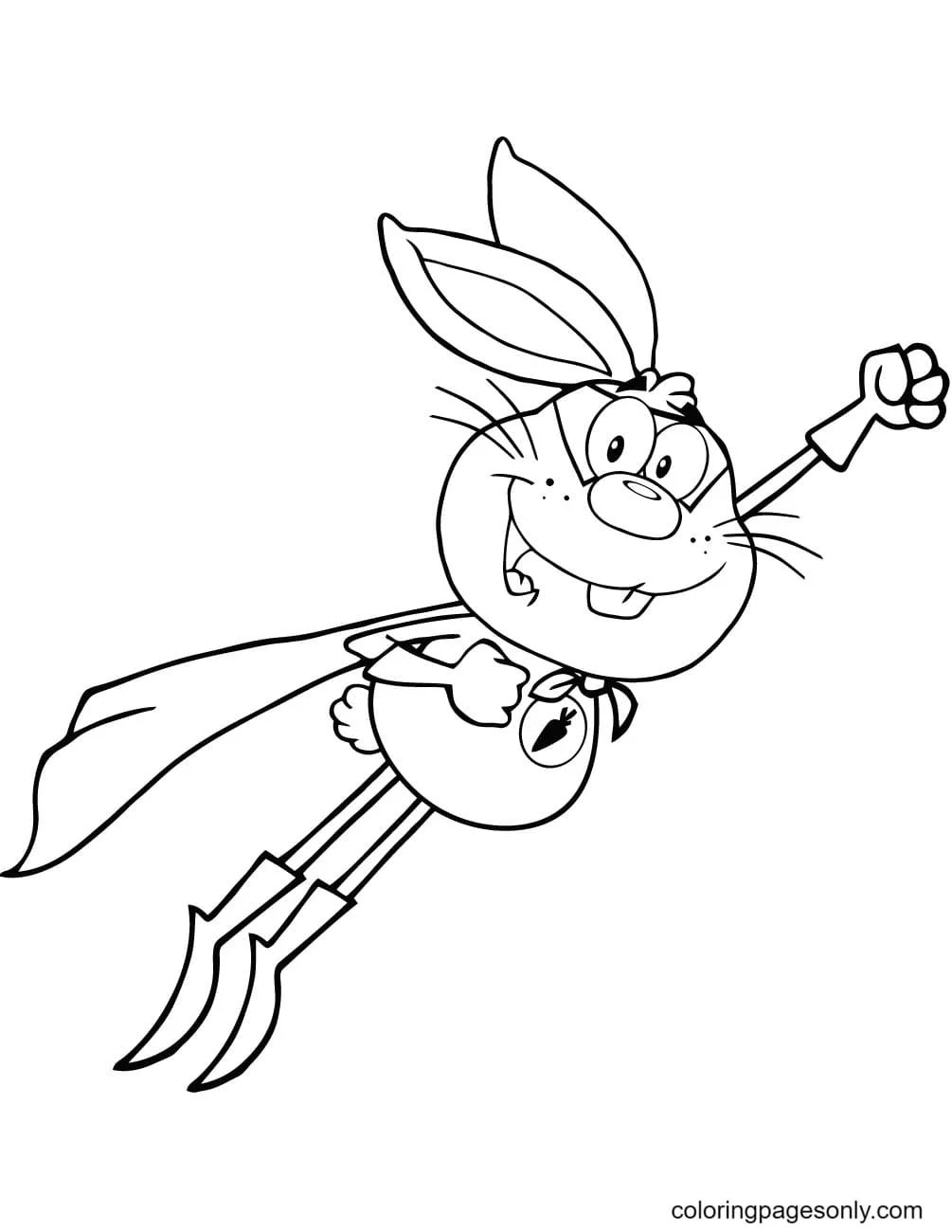 Conejitos Lindos Para Colorear 33