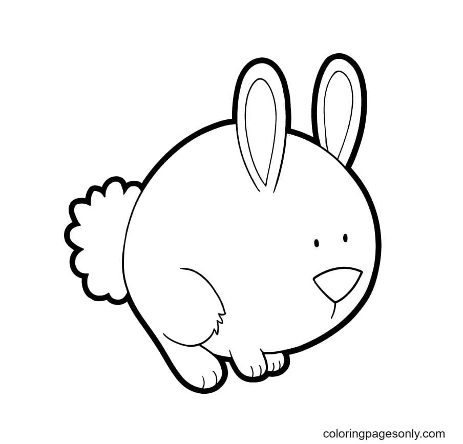 Conejitos Lindos Para Colorear 35