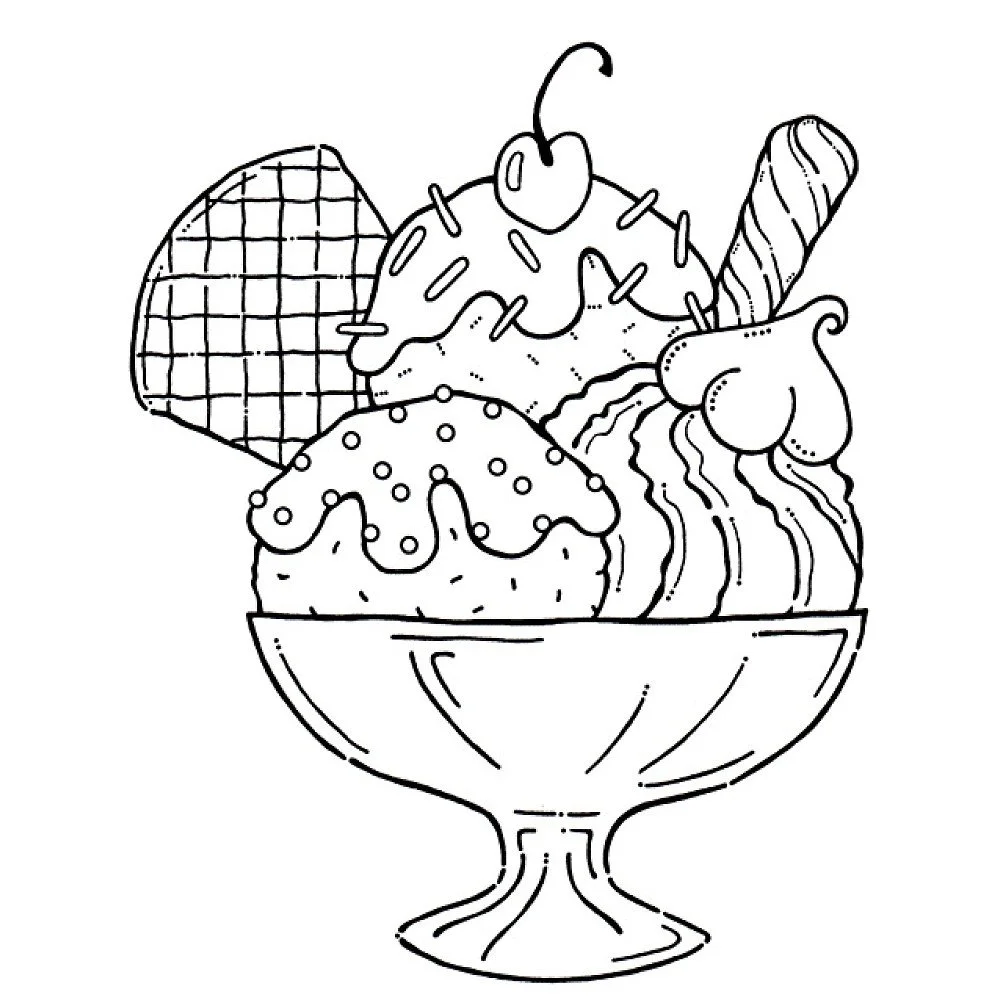 Desenhos de Fofos de Sorvete desenhos Para Colorir 17
