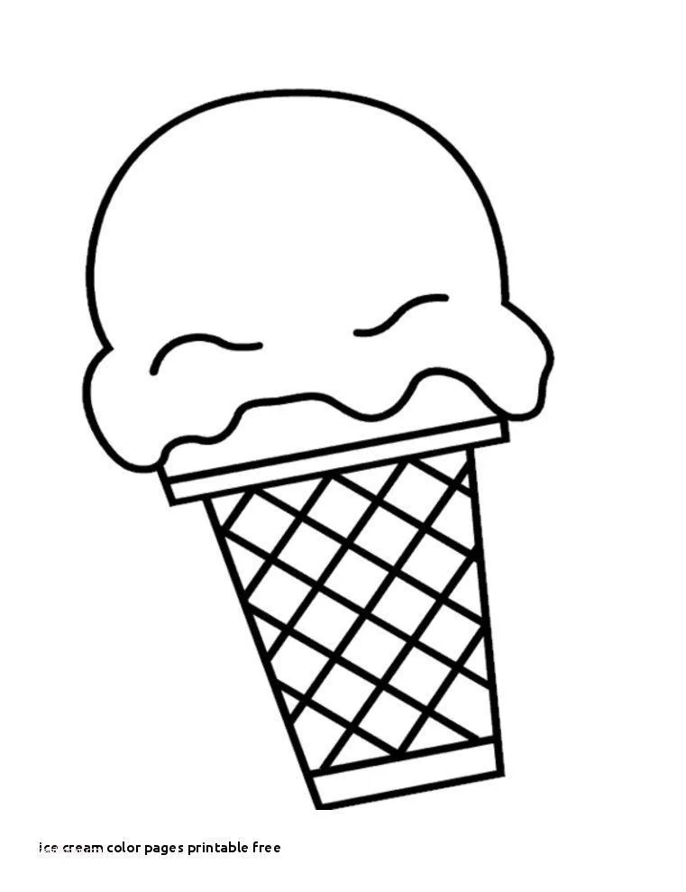 Lindos Helados Para Colorear 23