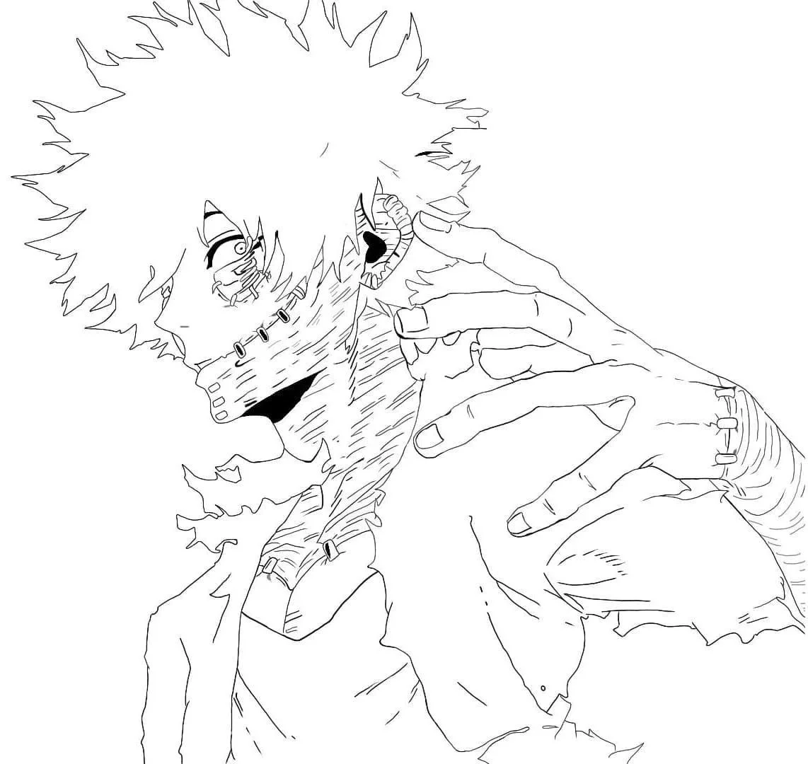 Dabi Coloring Pages 15