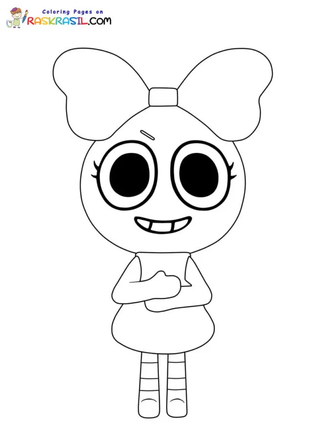 Dandy s World Coloring Pages