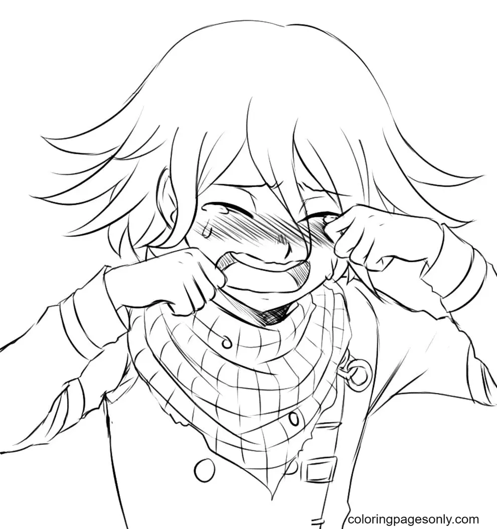Danganronpa Coloring Pages 12