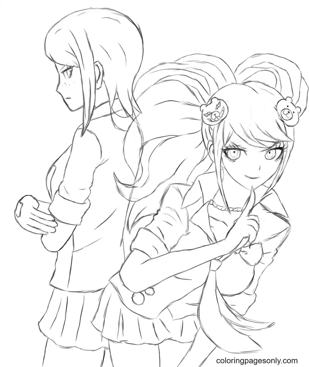 Danganronpa Coloring Pages 23