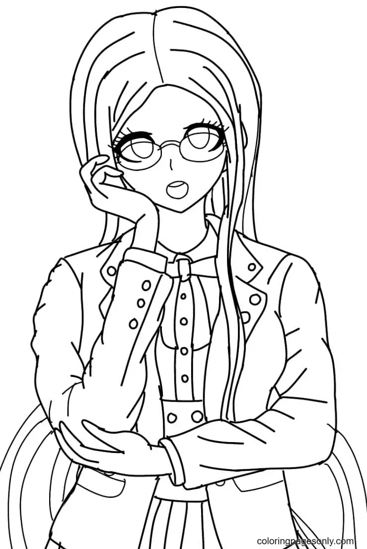 Danganronpa Ausmalbilder 28