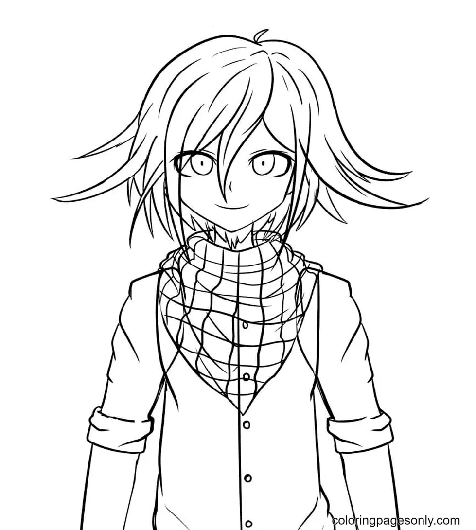 Danganronpa Coloring Pages 30