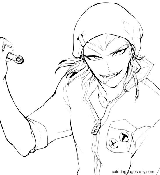 Danganronpa Coloring Pages 31