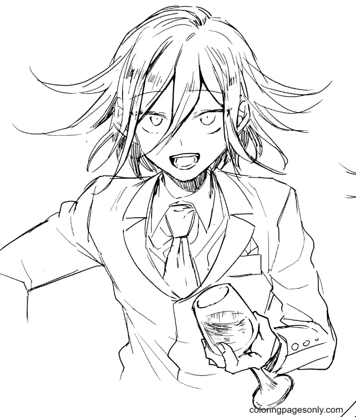Danganronpa Coloring Pages 38