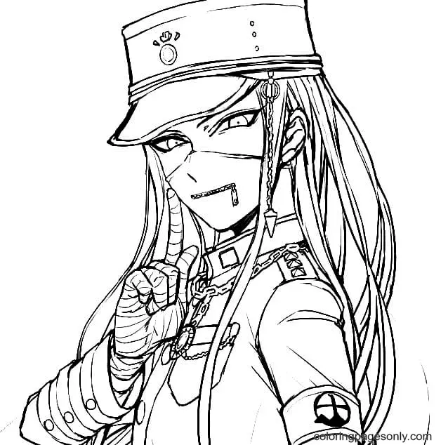 Danganronpa Coloring Pages 40