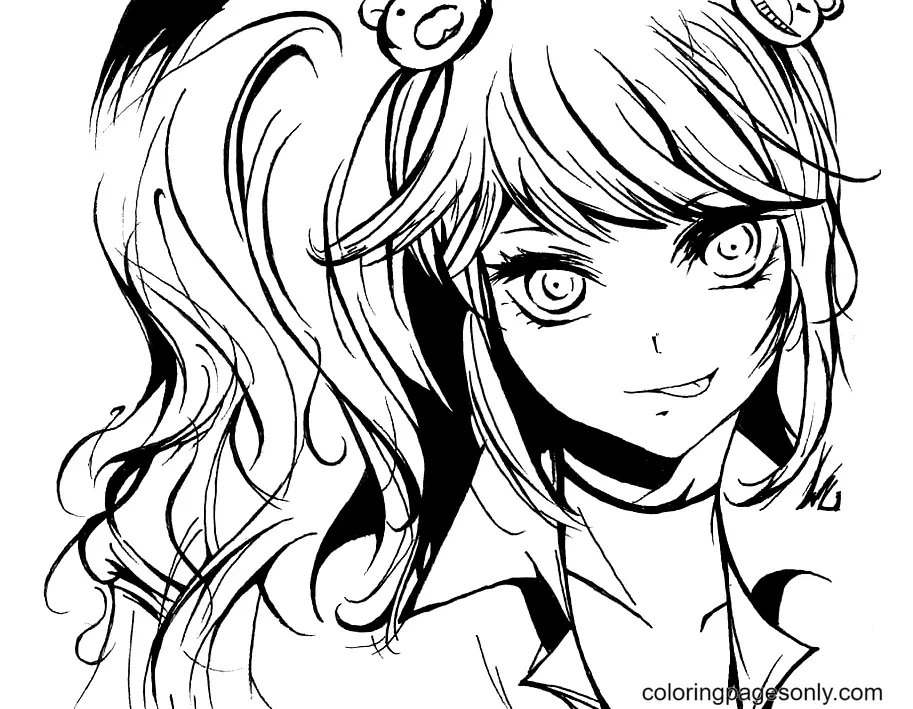Danganronpa Coloring Pages 48