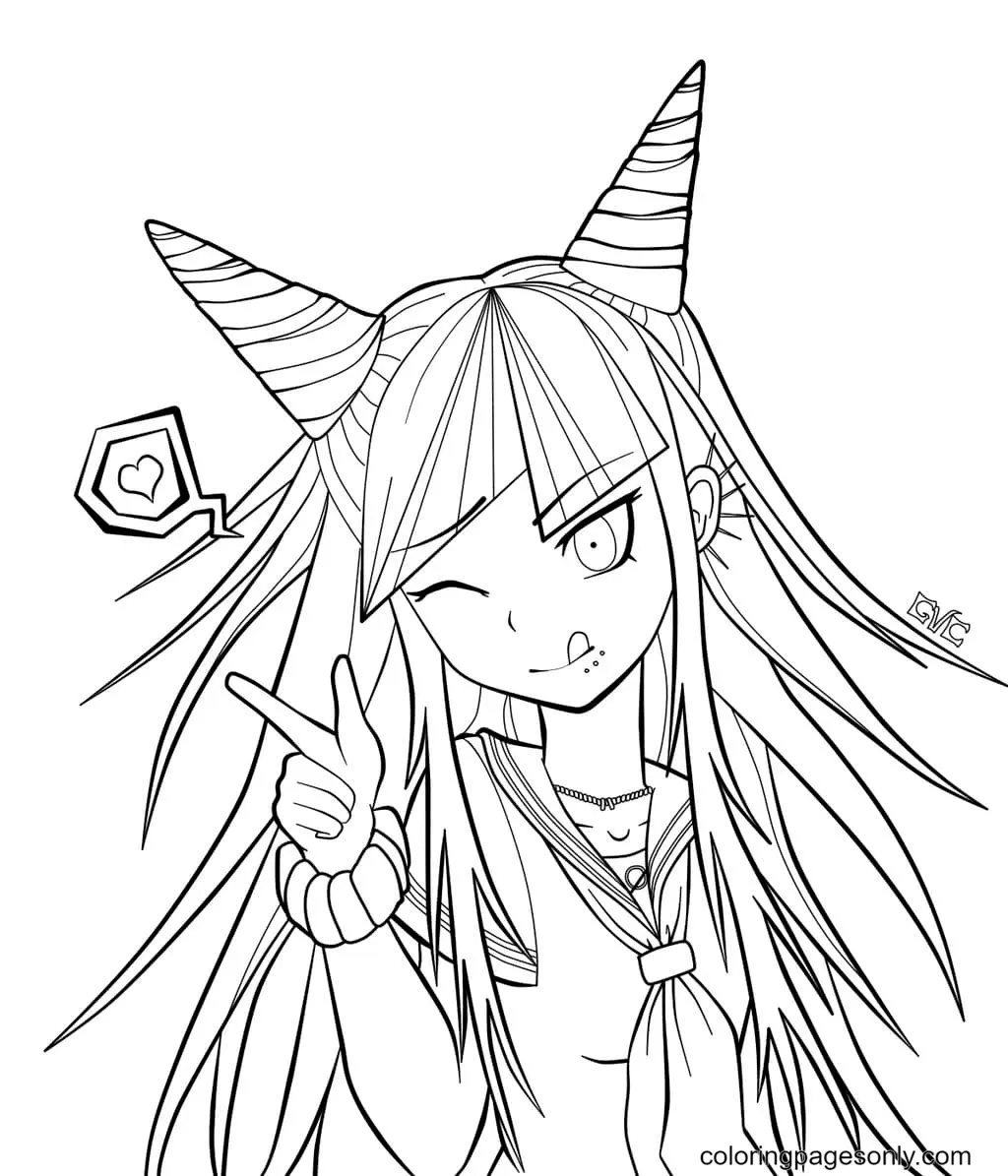 Danganronpa Coloring Pages 5