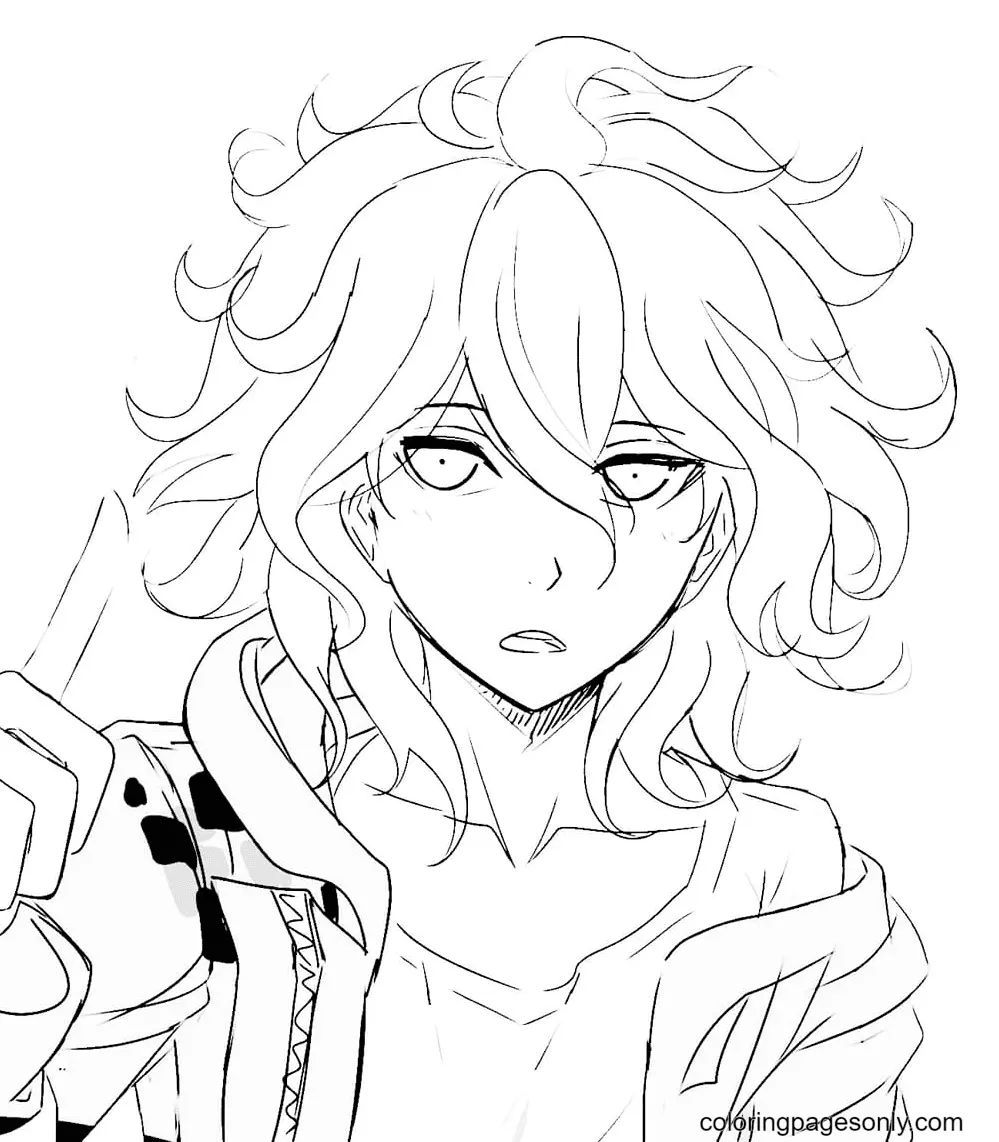Danganronpa Coloring Pages 52